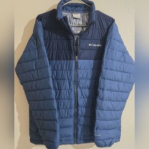 Columbia Two-Tone Blue Quilted Jacket